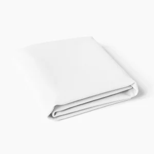 Prześcieradło hotelowe bawełniane 120x220cm BIAŁE 100% bawełna