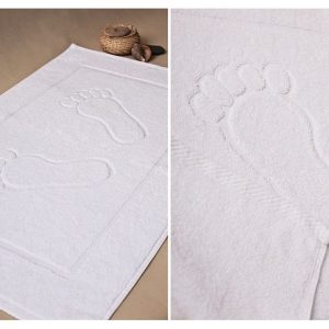 Dywanik łazienkowy ręcznik stopka hotelowa 50x70cm 100% bawełna 400g/m2 BIAŁY