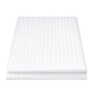 Poszwa hotelowa adamaszek mikrofibra rozmiar 160x200cm pasy 2cm