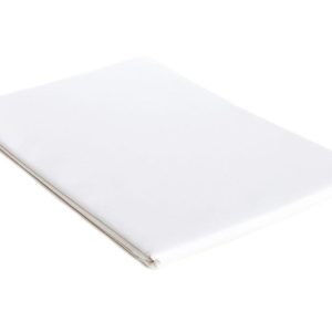 Prześcieradło mikrofibra satynowa 220x260cm miękkie BIAŁE