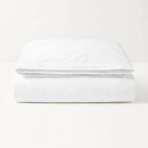 Poszwa hotelowa bawełniana biała 200x220cm gładka płótno 100% bawełna