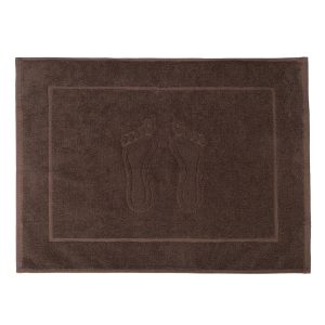 Dywanik łazienkowy ręcznik stopka hotelowa 50x70cm 100% bawełna 650g/m2 BRĄZOWY