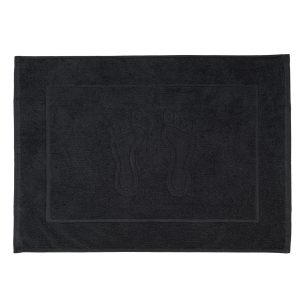Dywanik łazienkowy ręcznik stopka hotelowa 50x70cm 100% bawełna 650g/m2 CZARNY